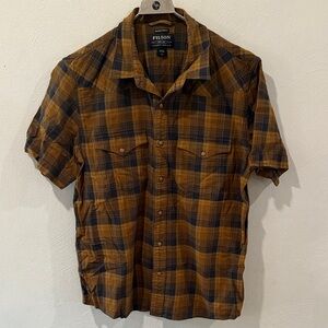 Filson Men's Snap Front Guide Short Sleeve